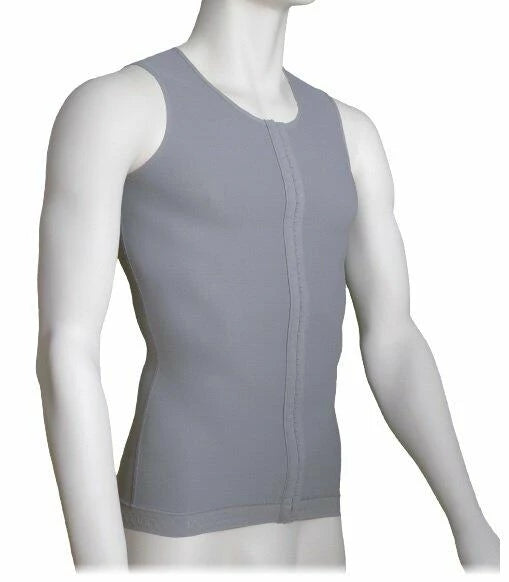 Post-operative liposuction vest for men